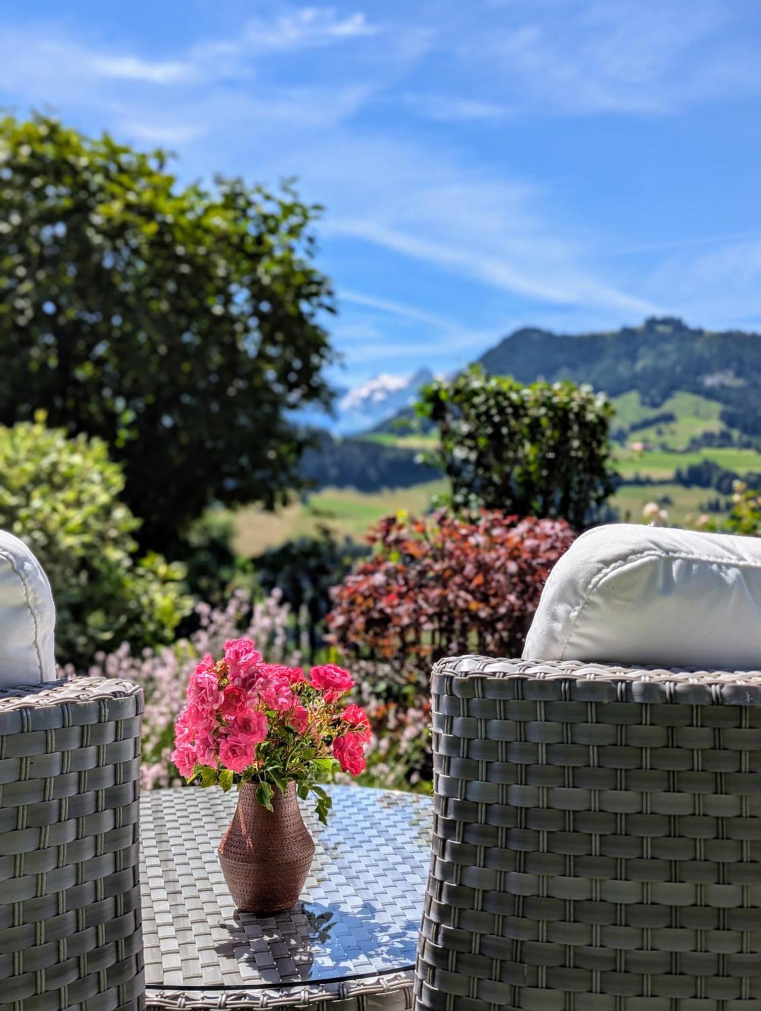 Swiss Mountain-Valley View Lodge Erlenbach im Simmental Extérieur photo